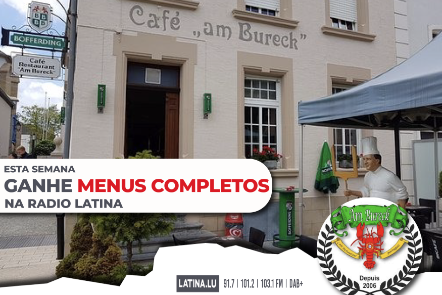 GANHE MENUS COMPLETOS - Restaurant Am Bureck